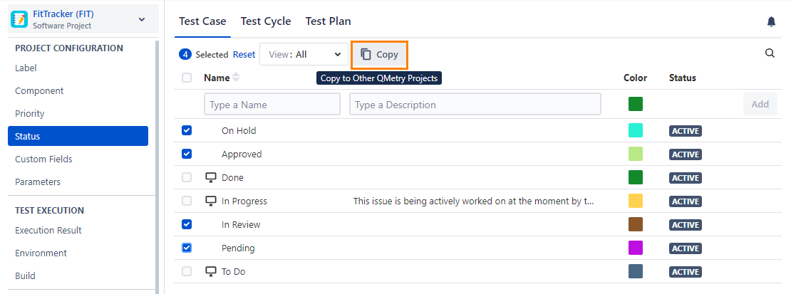 Copy Status Copy Status