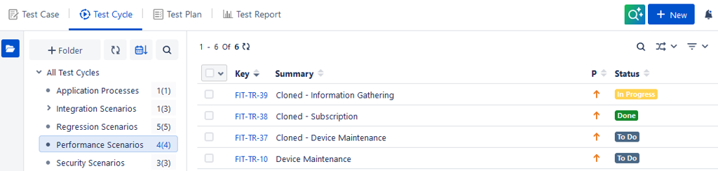 Test Cycle Cloned in Same Project Test Cycle Cloned in Same Project