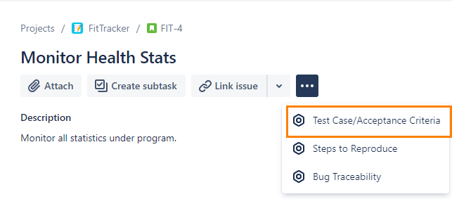 Test Case Acceptance Criteria Test Case Acceptance Criteria
