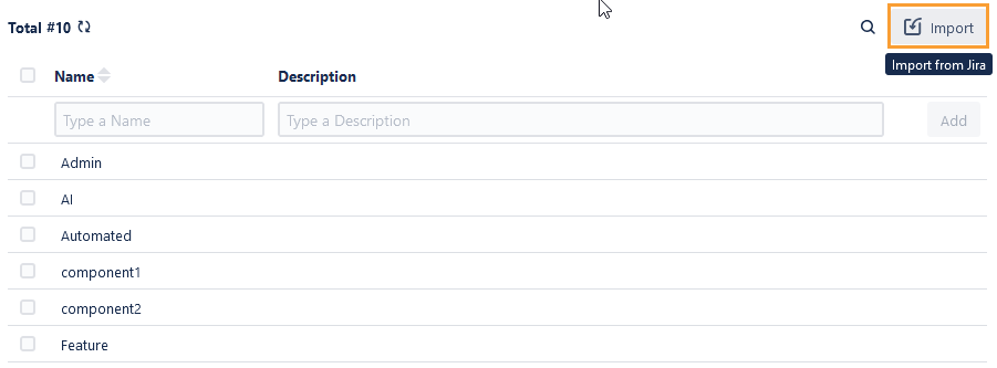 Import Component Import Component