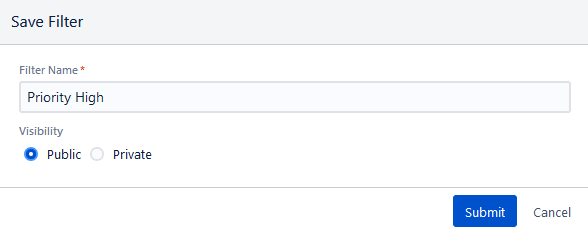 Save Private Public Filter Save Private Public Filter