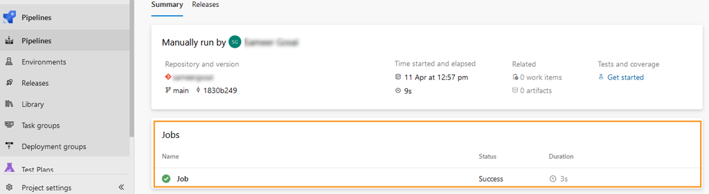 Azure DevOps Pipeline Azure DevOps Pipeline