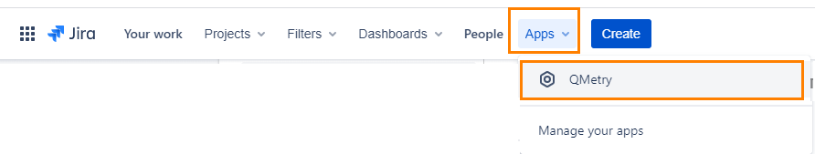 QMetry Menu QMetry Menu
