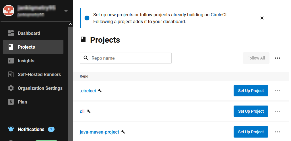 CircleCI Set Up Project CircleCI Set Up Project