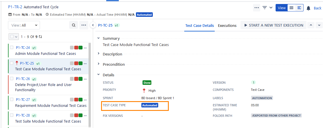 Execution Results Automation Execution Results Automation