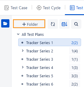 Create Test Plan Folder Option Create Test Plan Folder Option