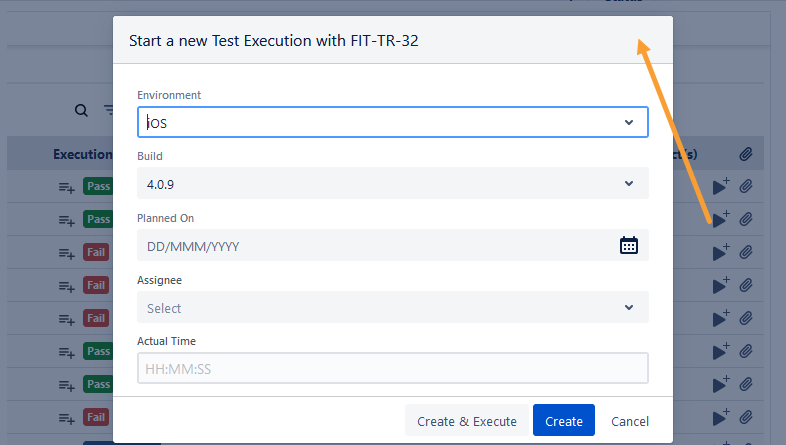 Execution in the Same Test Cycle
