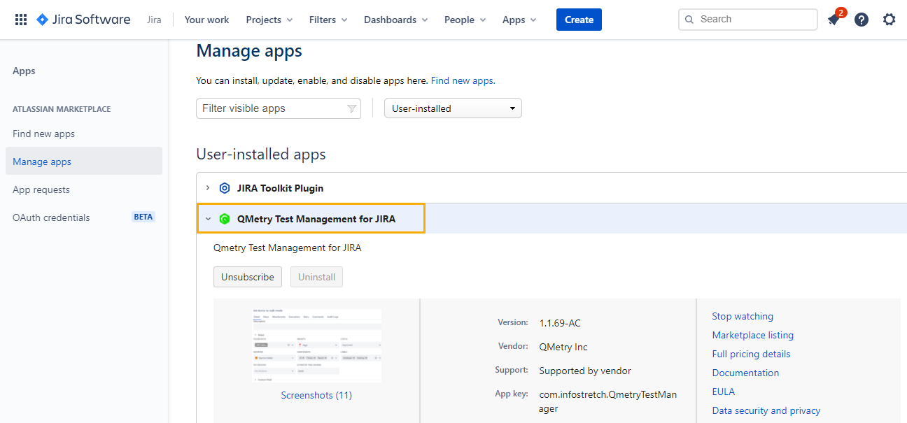 Installed App Installed App