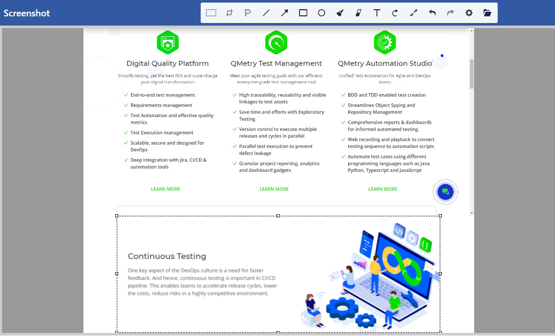 Extend Down Extend Down