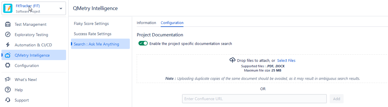 Enable Search Option Enable Search Option