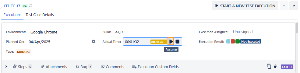 Resume Stopwatch Resume Stopwatch