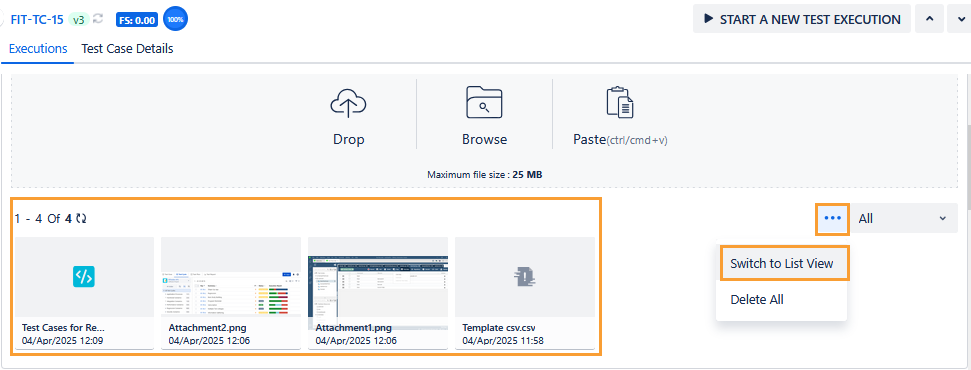 Switch to List View on Grid View Switch to List View on Grid View