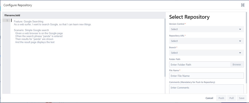 Configure Repository Configure Repository
