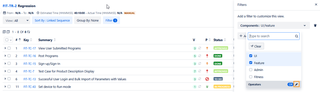 OR Operator OR Operator