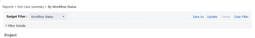 Workflow status Workflow status