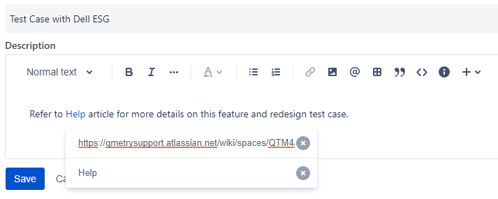 Links in Text Formatting Links in Text Formatting