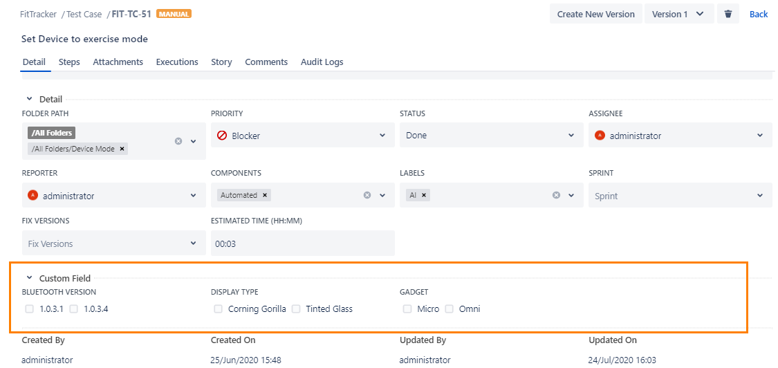 UDF in Assets UDF in Assets