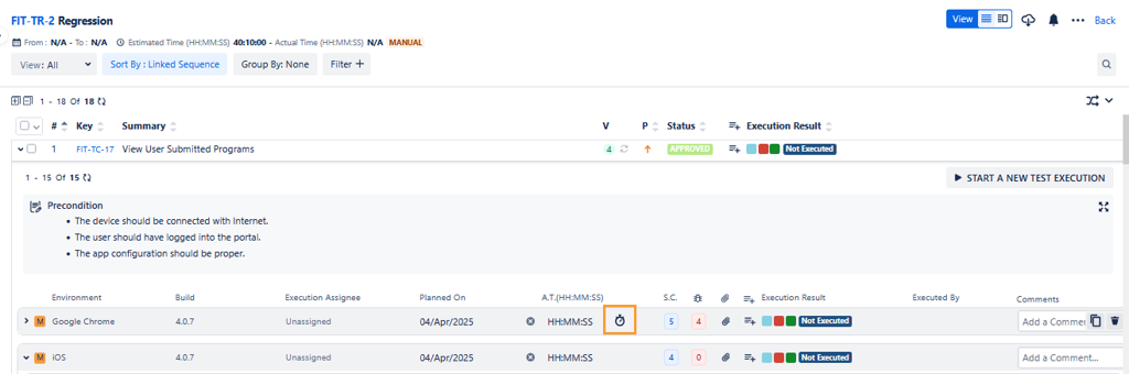 Stop Watch Icon List View Stop Watch Icon List View