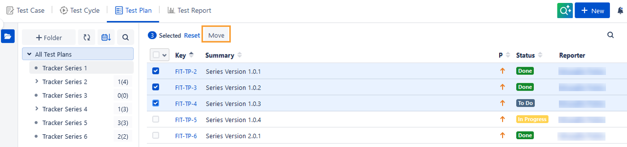 Move Test Plan Move Test Plan