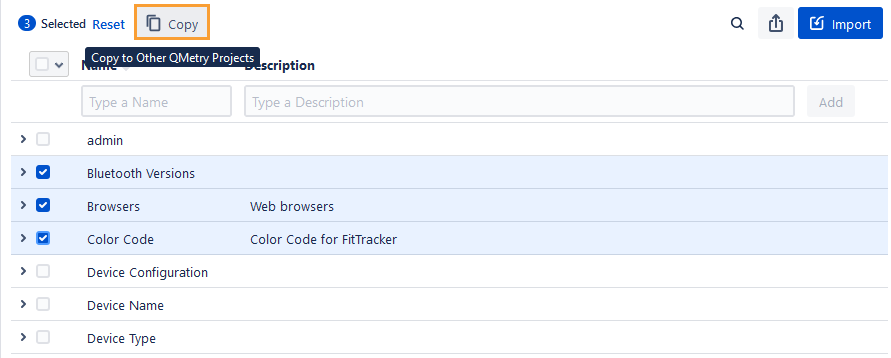 Copy Parameter Copy Parameter