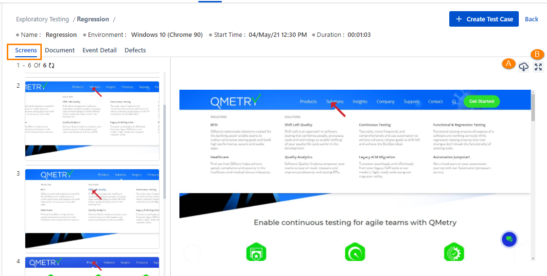 Screenshot View Screenshot View