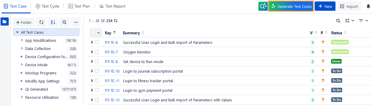 Generate TC from TC Module Generate TC from TC Module