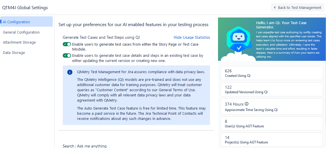 Stats Created Using QI Stats Created Using QI