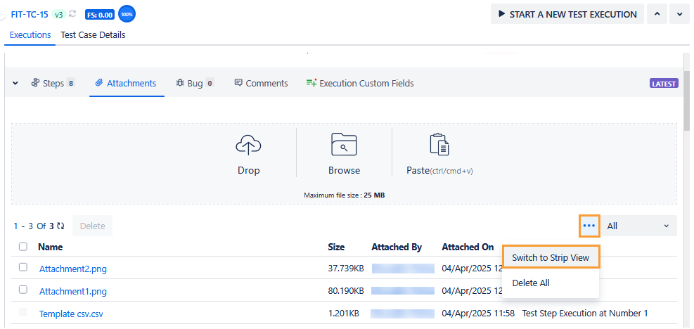 Switch to Strip View on Grid View Switch to Strip View on Grid View