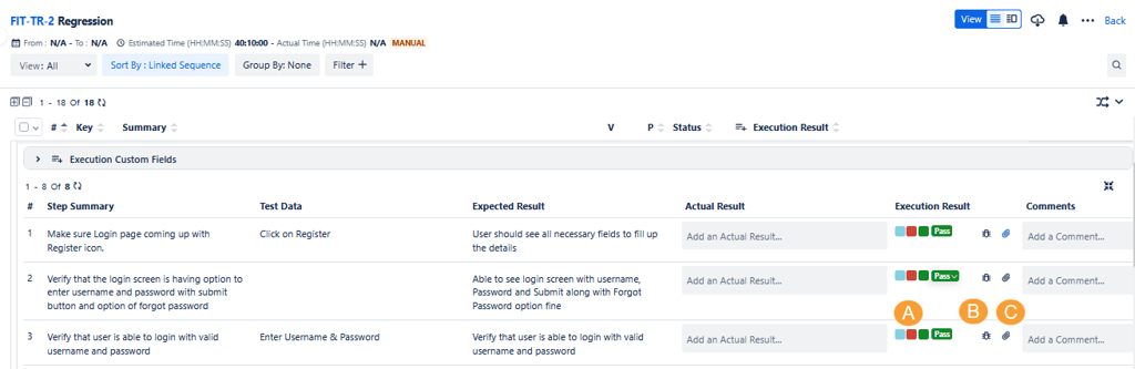 Assign Status to Steps Assign Status to Steps