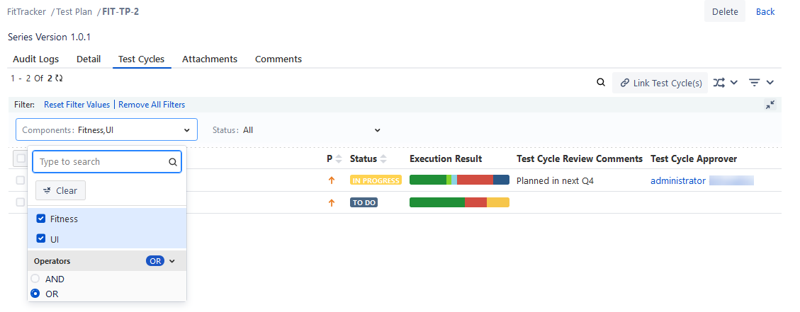 Filter with AND Operator Filter with AND Operator