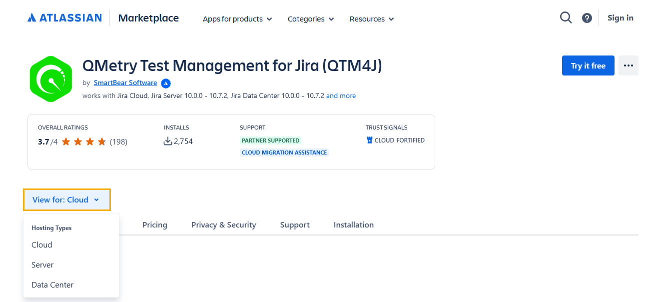 Installation Installation