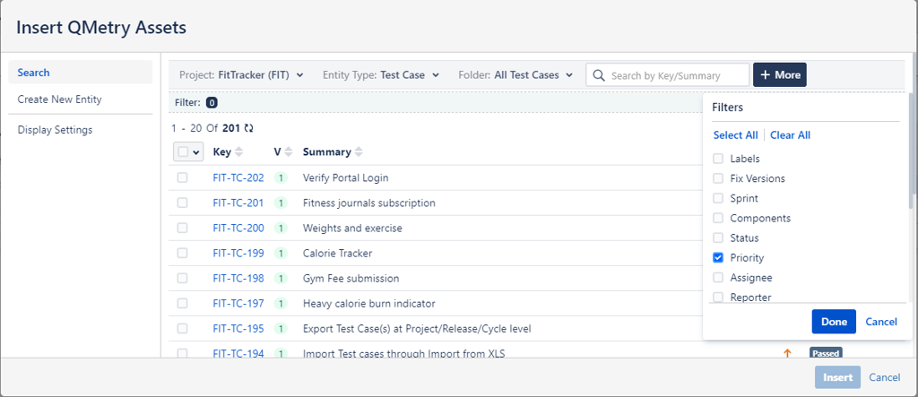 Select Filter Select Filter