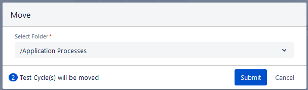 Move Dialog Box Move Dialog Box