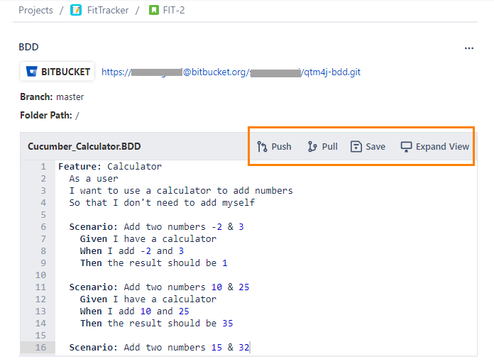 BDD Quick Options BDD Quick Options