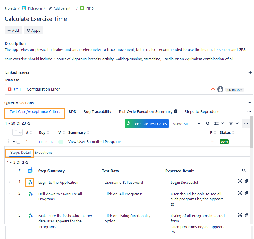 QI on Story Detail Page QI on Story Detail Page
