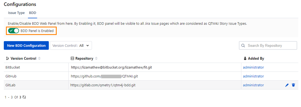Enable BDD in Jira Story Enable BDD in Jira Story