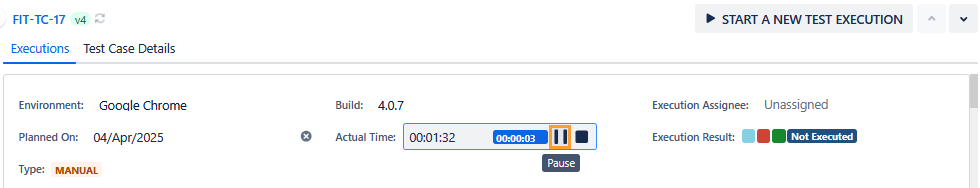 Pause Stopwatch Pause Stopwatch