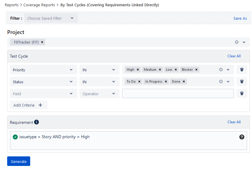 Covering Requirements Linked Directly Covering Requirements Linked Directly