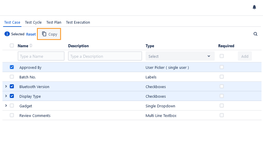 Copy to Current Project Copy to Current Project